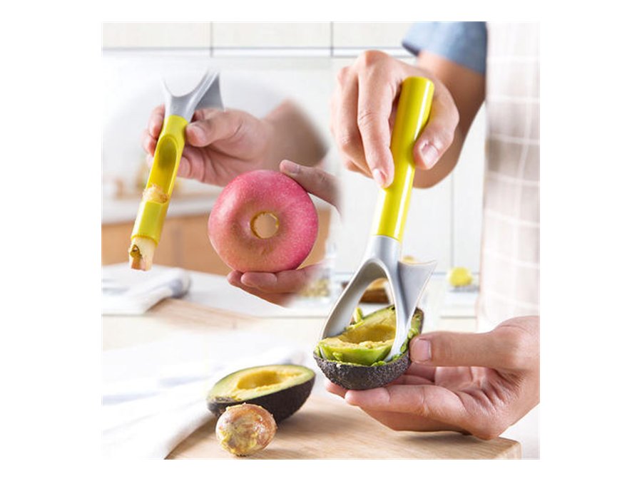 5-in-1 Multi-functional Avocado Tool Slicer Pitter Peeler