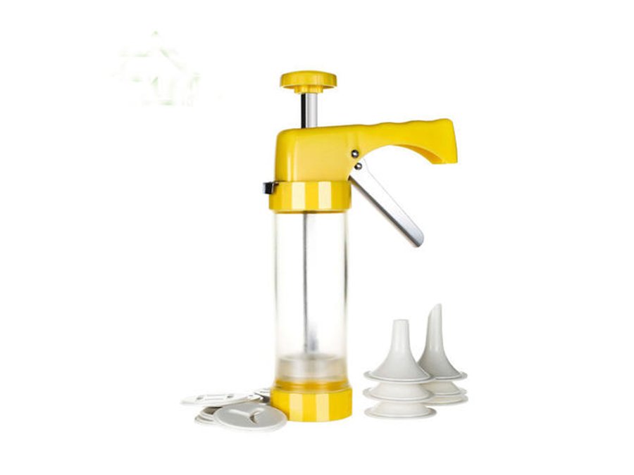 Cookie Press Gun Kit with 16 Discs