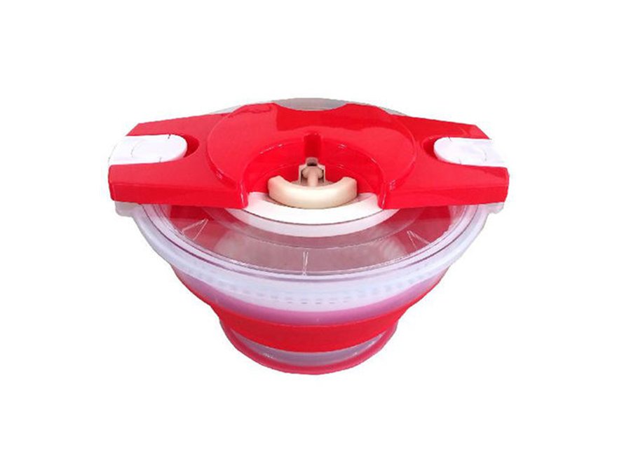 Foldable Salad Spinner Bowl Vegetable Dryer