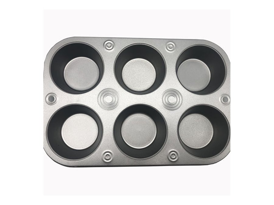 6 Hole Non-stick Muffin and Cupcake Pan