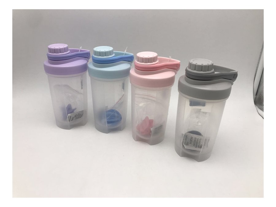 BPA Free Plastic Shaker Cup Leakproof Protein Shaker