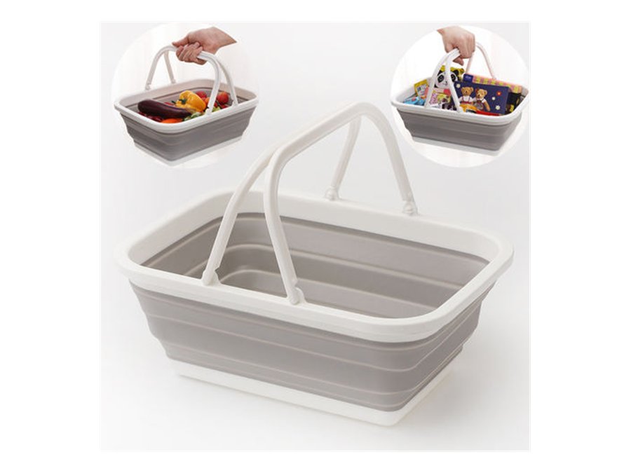 Collapsible Silicone Picnic Basket
